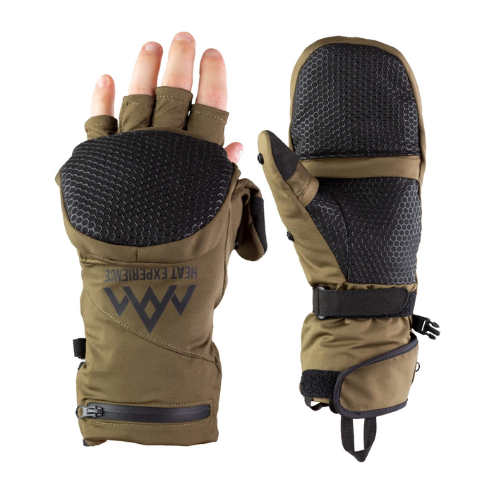 HeatExperience - Heated Hunt Pullover Mittens